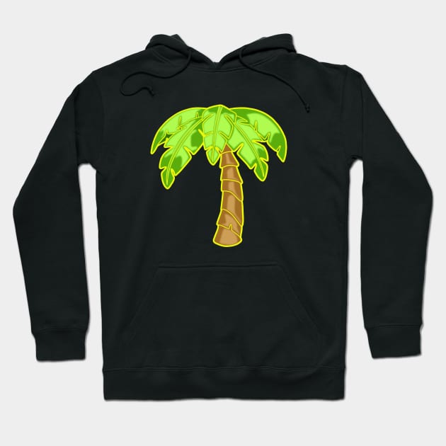 Palm Tree Hoodie by Nerdpins